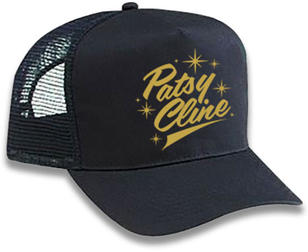 Gold Foil Retro Patsy Cline Cap