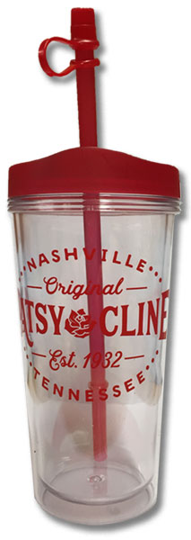 Patsy Cline Nashville Original Red Tumbler