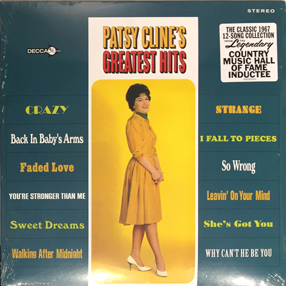 Patsy Cline Greatest Hits LP