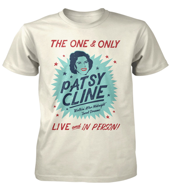 Patsy Cline Retro One and Only Cream Crew