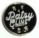 Patsy Cline Black and Silver Enamel Pin
