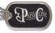Patsy Cline Vintage Epoxy Dog Tag